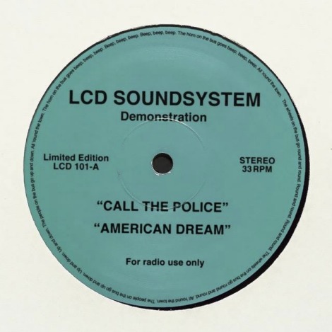 lcd soundsystem call the police